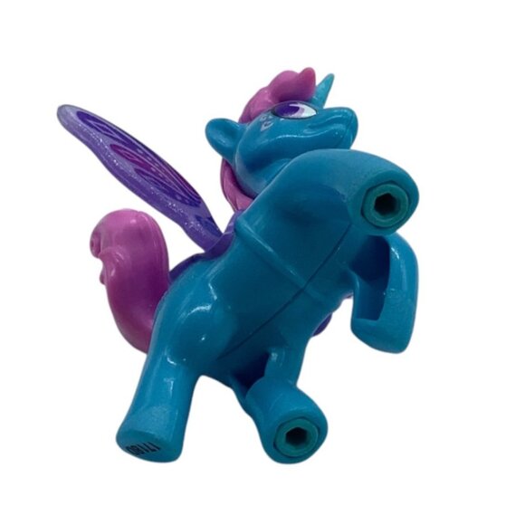 My Little Pony Mattel 2017 Unicorn Pegasus Figure With Pink Mane Purple Wings - Picture 6 of 9